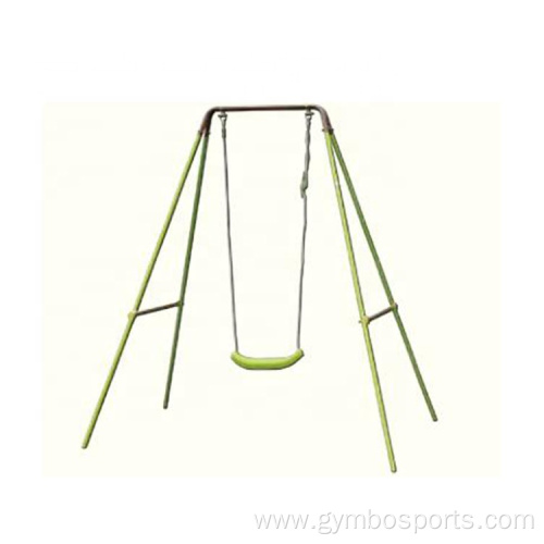 Outdoor Single Plastic Seat Funny Equipment Playground Swing